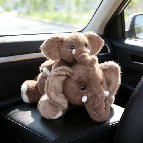 车载小象竹炭包除甲醛除味