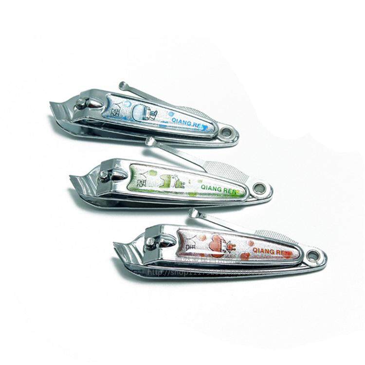 斜口指甲剪多功能指甲钳不锈钢宝宝挖耳勺专用指甲刀儿童剪刀新生