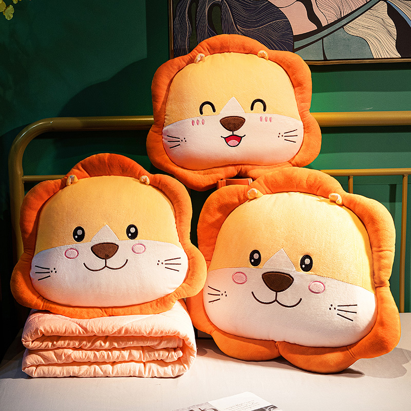 抱枕被子两用办公室午睡汽车