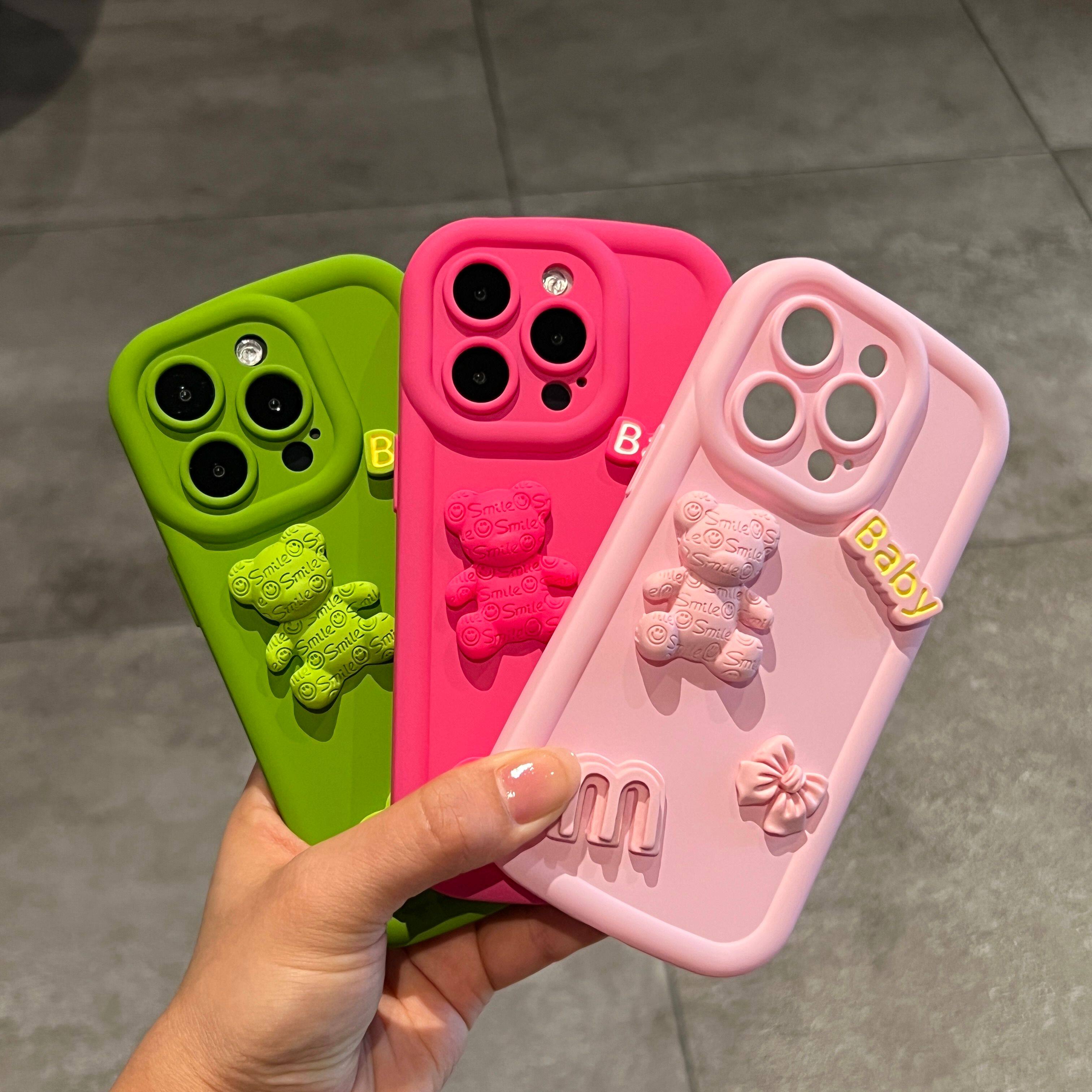 玫红蝴蝶结小熊适用iPhone14ProMax苹果13手机壳12pro肤感磨砂11小众立体15pro高级感x/xr硅胶全包防摔保护套属于什么档次？