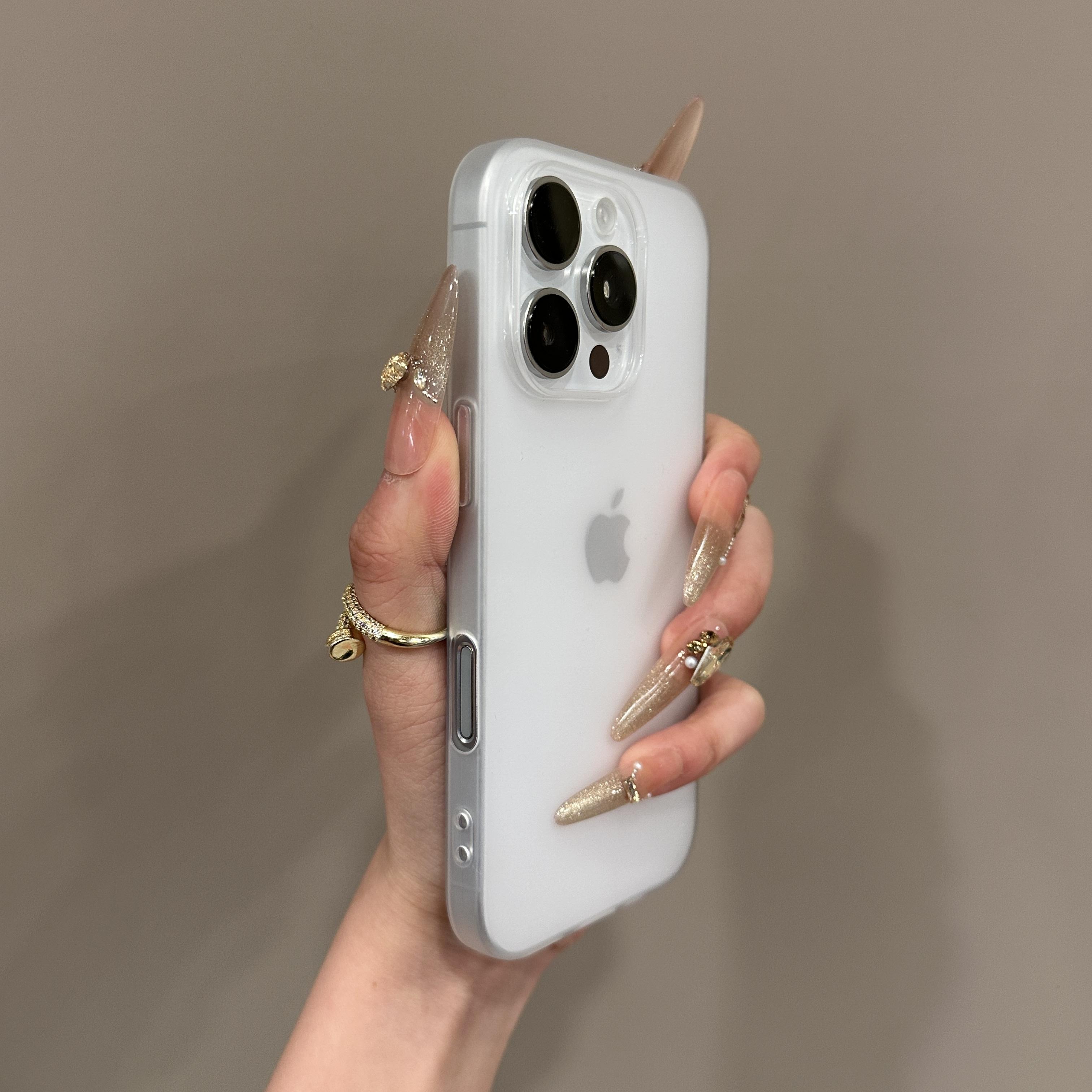 【不发黄】超薄磨砂软壳适用iphone16/15手机壳苹果13pro轻薄简约保护套14全包按键12防摔壳16plus男女11新款