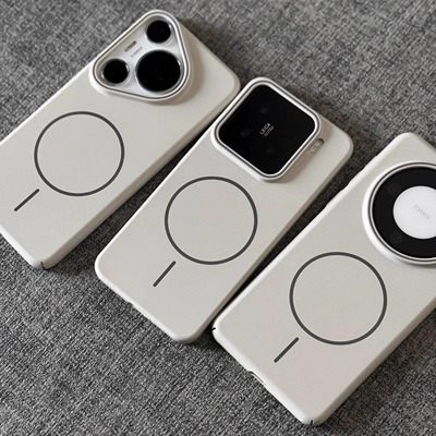 高级白色Magsafe磁吸手机壳