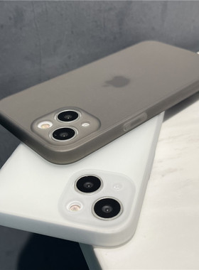超薄适用苹果15promax手机壳简约iPhone14pro磨砂防指纹13pro硅胶防摔女款11/12直边男镜头全包xsmax液态软壳