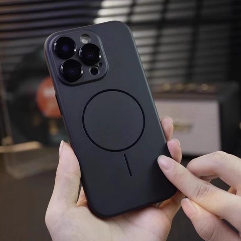 全包AI相机按键适用苹果16promax手机壳新款iPhone15抗指纹磨砂肤感14磁吸无线充电13防摔12保护套16硅胶软壳