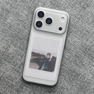 雾面半透明超薄软透灰色适用iPhone17苹果17pro小米手机壳max硅胶16plus全包镜头15裸机肤感14防摔13独立按键