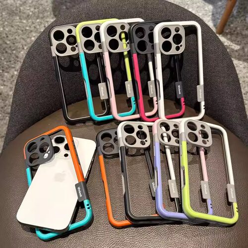 散热边框镂空背板网红软壳