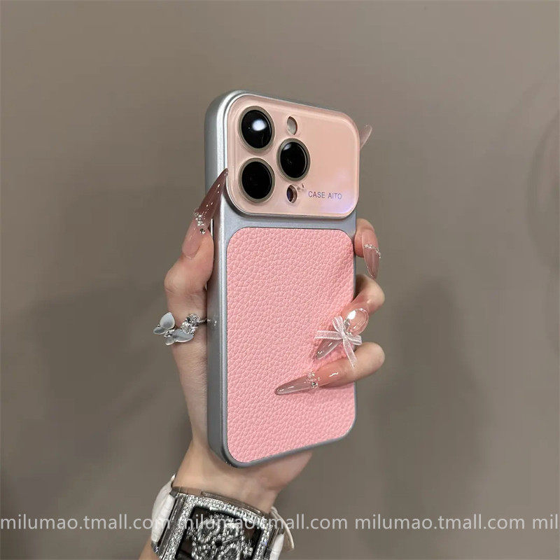 ins秋冬复古荔枝皮纹适用iPhone17pro苹果15手机壳16ProMax新款13高级14网红15男女16全包镜头17防摔ProMax套,3C数码配件,手机保护套/壳,淘宝优惠券,粉丝福利购,淘宝优惠卷