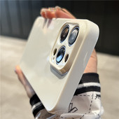 纯色简约马卡龙适用iphone15promax苹果13手机壳12新款 11软壳14pro女13promax防摔13小众高级感情侣手机套男