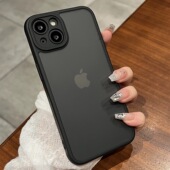 磨砂黑色新款 max男13透明 适用苹果15pro手机壳iphone14promax硅胶防摔17高级感镜头全包12防尘精孔16Plus女款