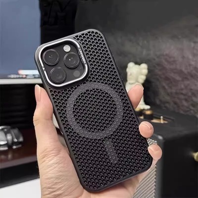 镜头隐形支架磁吸手机壳