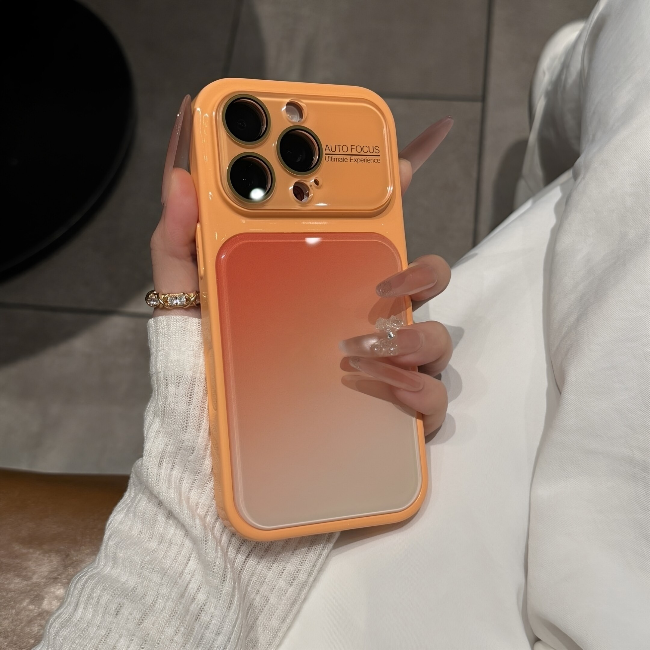 新款高颜值渐变撞色适用iPhone17手机壳15苹果16promax全包镜头膜14镜头保护套13promax防摔时尚潮流渐变色