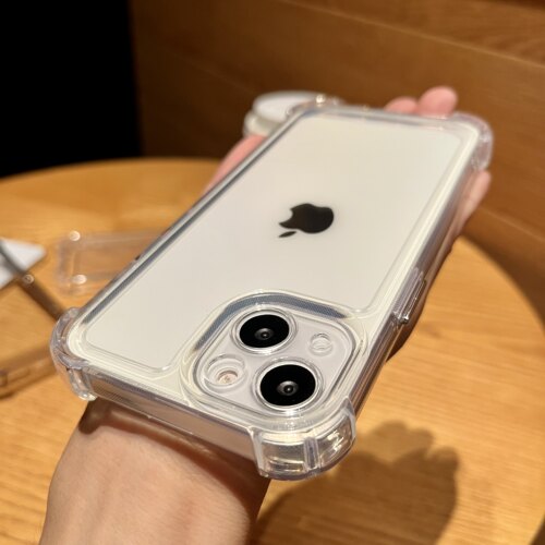 简约透明适用iPhone13手机壳气囊