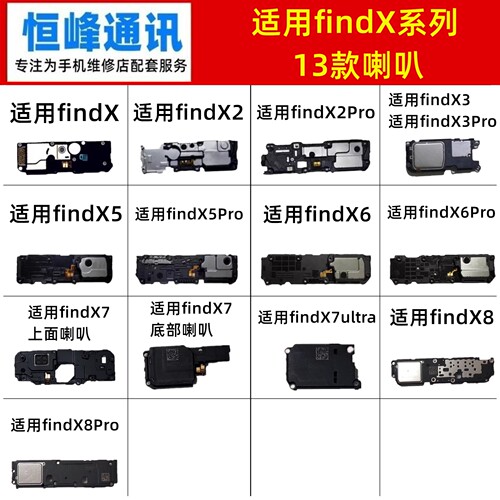 适用oppo findx find X2 X3 X5 X6 X7 X8 Pro ultra 喇叭  扬声器