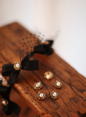 韩国进口大孔应网纱格织带手工diy蝴蝶结发饰材料万圣节装饰