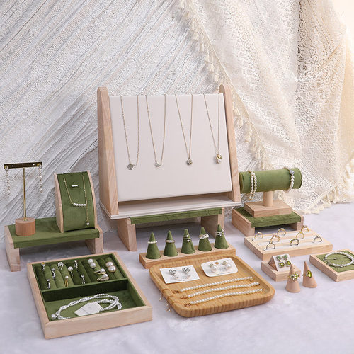 日系清新珠宝饰品展示陈列道具