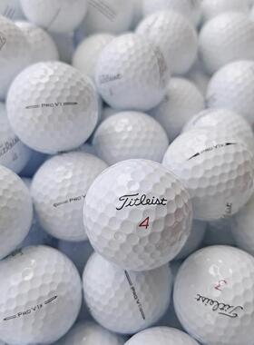 包邮远距离高尔夫球TitleistPROV1V1X三四五层球下场球练习球正品