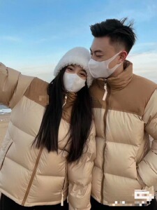 XL成人羽绒服男女冬季新款情侣短款连帽常规款保暖外套700蓬