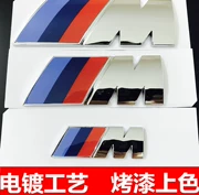 BMW M Đấu thầu 3 Series 5 Series x1x3x4x5x6/m3/m5 Trunk M LOGO Nhãn dán nhãn sửa đổi dán decal xe oto dán đổi màu xe ô tô