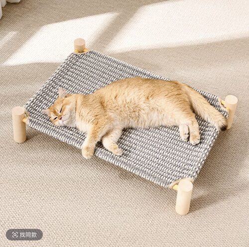 宠物窝行军床狗窝夏季猫窝离地透气可拆洗猫咪睡窝小型犬狗狗床