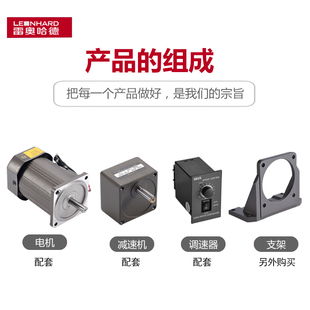 原装 250W微型齿轮减速机ADDKA马达单相电机220V 雷奥哈德电机6W