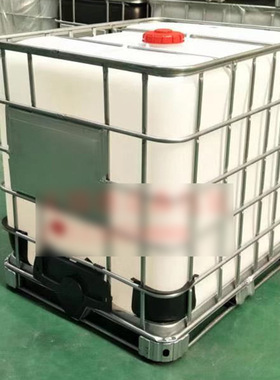 塑料加厚IBC吨桶带铁架化工桶集装方桶白色蓝色黑色贮存周转桶
