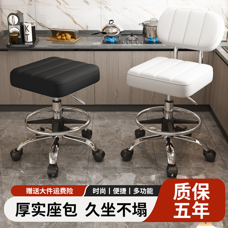 加高洗碗烧饭靠背升降万向轮专用