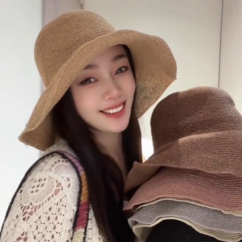 灵允草帽沙滩休闲女春夏厂家直销