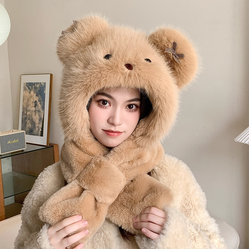 灵允两件套可爱保暖女冬厂家直销