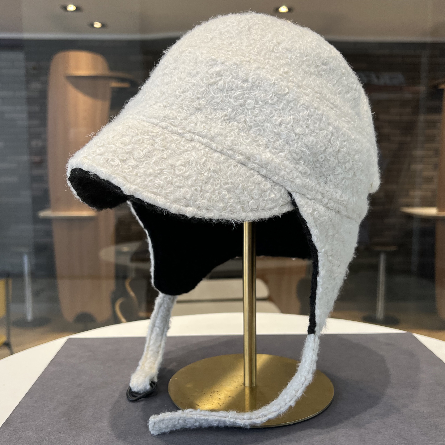 灵允雷锋帽出游休闲女冬厂家直销