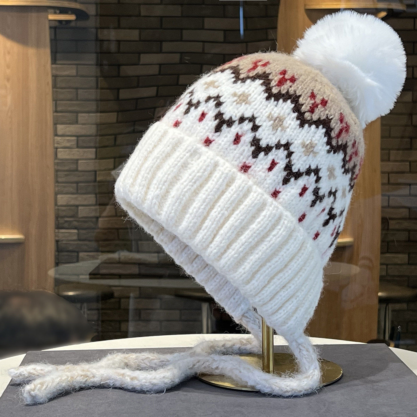 灵允针织帽出游休闲女冬厂家直销