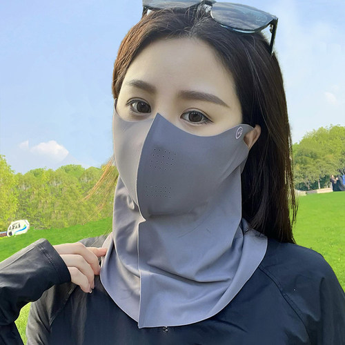 防晒面罩护颈防紫外线女厂家直销
