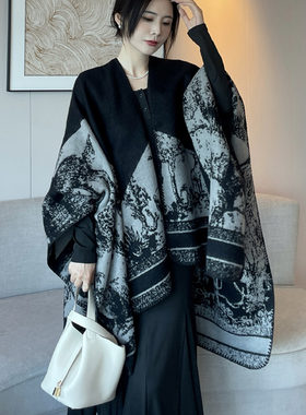 灵允披肩女秋冬出游休闲厂家直销