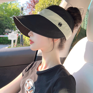 赵露思渔夫帽子女款2026新款夏季防晒防紫外线盆帽透气速干遮阳帽