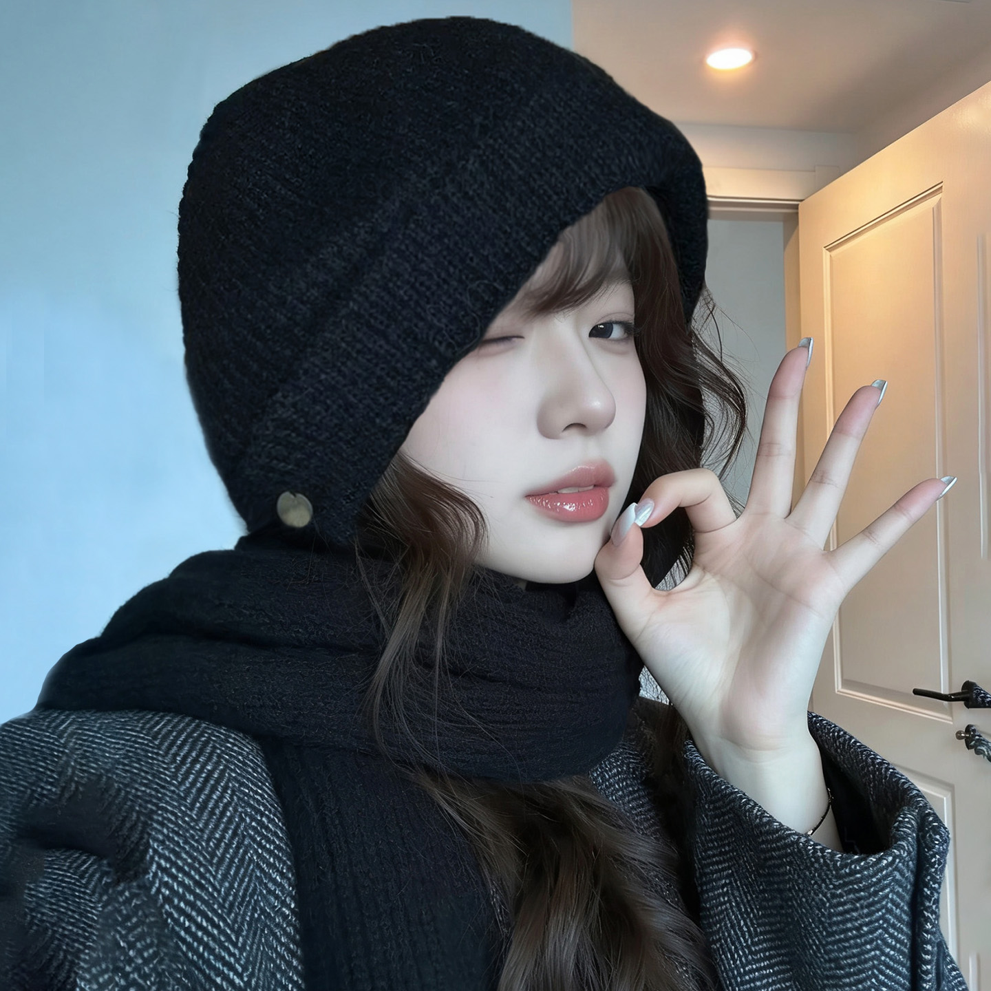 针织帽户外韩版女款秋冬厂家直销