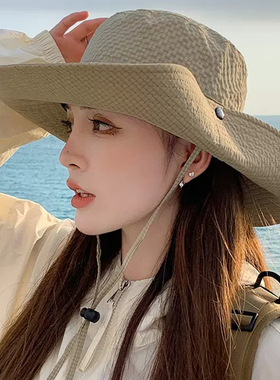 登山帽速干防晒渔夫帽夏厂家直销
