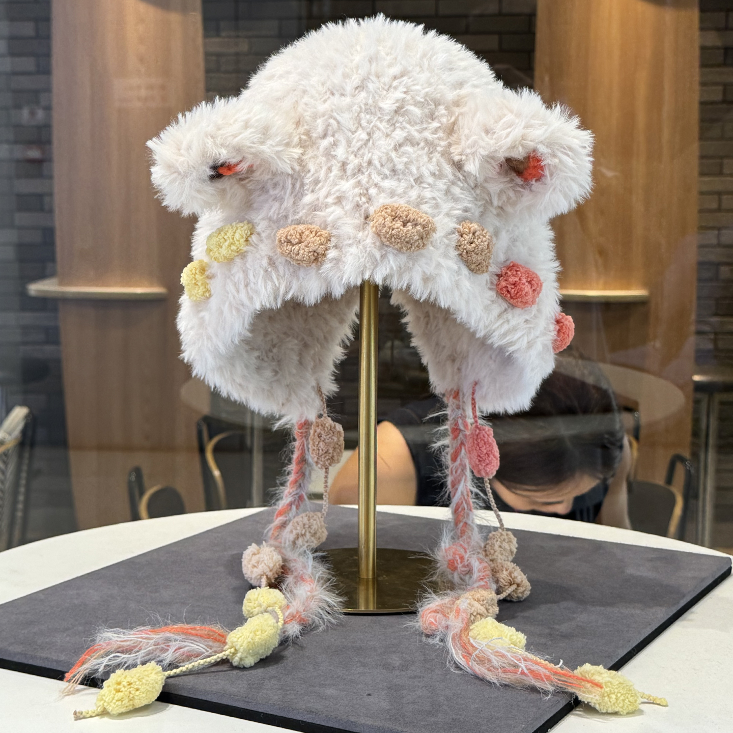 灵允针织帽出游可爱女冬厂家直销