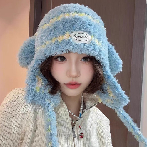 灵允针织帽出游休闲女冬厂家直销