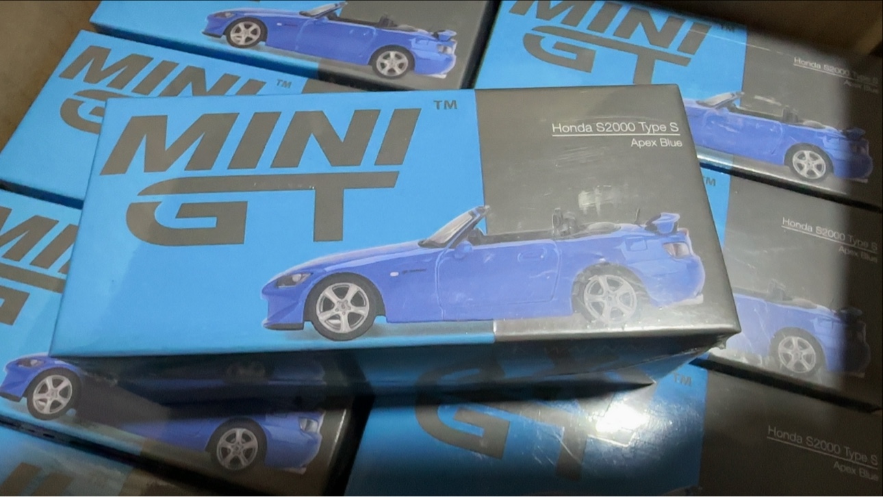 s2000汽车模型MINIGT本田376