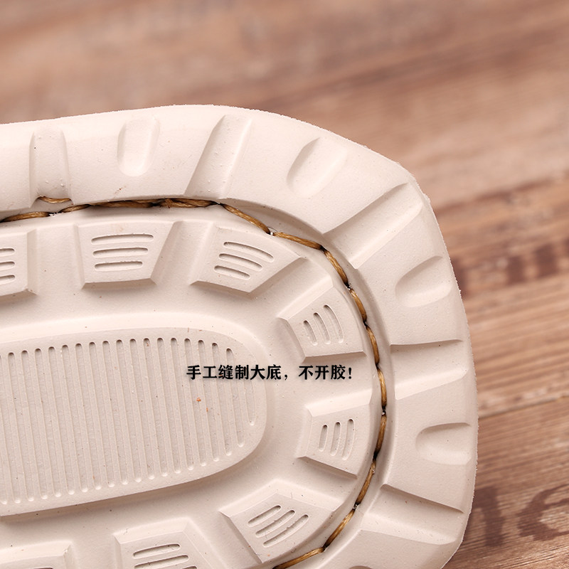 HOLE SHOES MENS NON-SLIP SUMMER FECES SENSE BEACH SHOES MENS BAOTOU SANDALS MENS OUTER WEAR LEATHER COWHIDE ROMAN SHOES