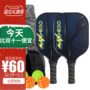 pickleball匹克球球拍碳纤维专业球拍套件可定制玻璃纤维球拍