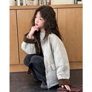韩国童装2026秋冬新款女童棒球服外套儿童冬季超好看夹棉夹克棉服