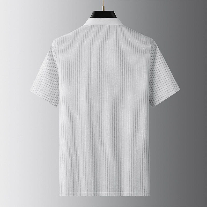 大码新中式立领t恤男短袖夏季唐装上衣肥佬加肥加大国风半袖体恤