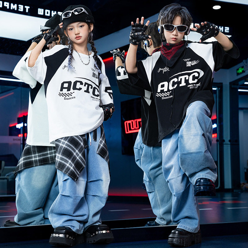 儿童街舞套装嘻哈帅气hiphop