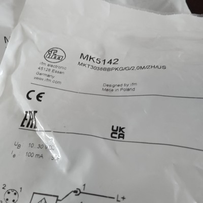 全新原装正品易福门MK5142工程剩余3个