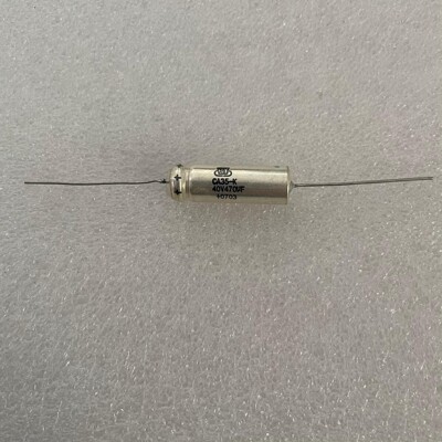 全新银壳钽电容CA35-K40V470UF