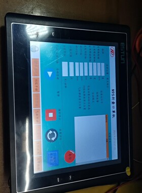 埃斯顿ESTUN触摸屏ESV-0097N，原装拆机，几乎全新