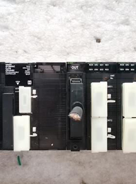 拆机欧姆龙CJ1G-CPU44H，电源CJ1W-PD025，