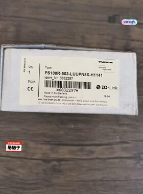 全新原装正品 图尔克 PS100R-503-LUUPN8X-