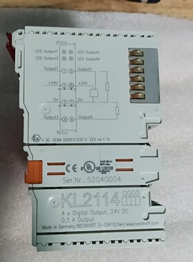 倍福KL2114到货了