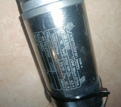 GR63X55 电机。18v 带刹车测速。